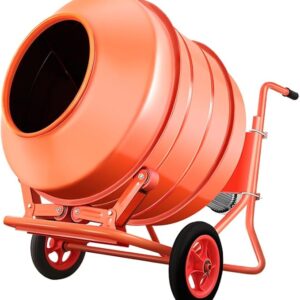 Bétonnière Électrique Compacte Multifonction 150-500 kg