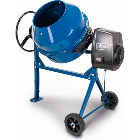Bétonnière Électrique 160L 650W | Scheppach MIX160 (230V)