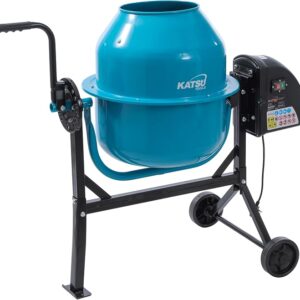 Bétonnière Électrique Compacte 80 L 220 W