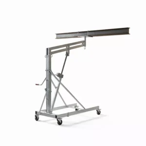 Lève-Poutre & Linteaux Hydraulique 600 kg - Levée 2,70 m | Plateau Rotatif 360°